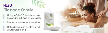 All-Natural Massage Candle, Oil & Skin