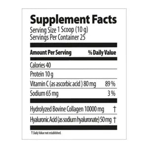 Beauty Booster Collagen - Unflavored (250gr)