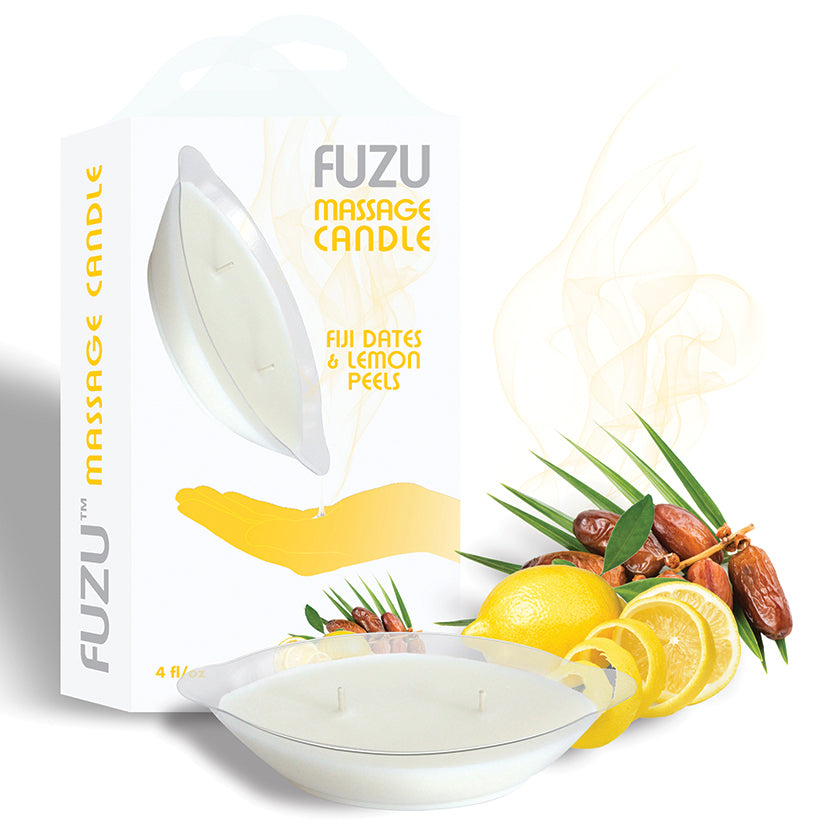 All-Natural Massage Candle, Oil & Skin