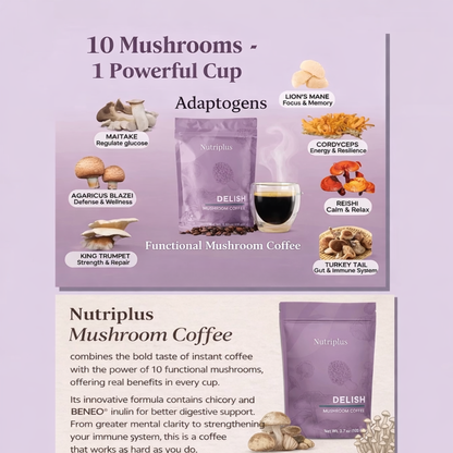 Delish Mushroom Coffee