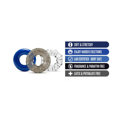 Triple Stretch C-Ring Set
