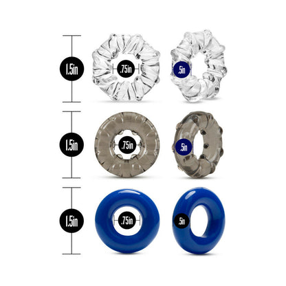Triple Stretch C-Ring Set