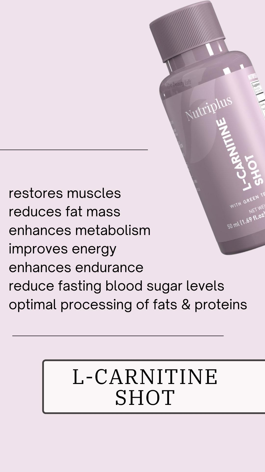 Nutriplus L-Carnitine