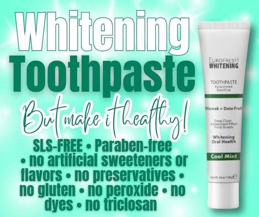 Whitening Toothpaste - Fluoride Free